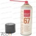Сжатый воздух Kontakt Chemie "DUST OFF 67", 400мл (Великобритания) рис 4