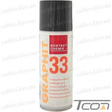 Графитовый токопроводящий лак Kontakt Chemie "GRAPHIT 33", 200мл (Бельгия)