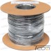 Купить Оплётка кабельная WOER PET-08 (1/0,25*64), 6-13мм, чёрная, 100м по выгодной цене