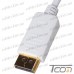 Переходник штекер Display Port - гнездо HDMI, с кабелем 0,22м, Tcom рис 4