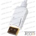 Переходник штекер Display Port - гнездо HDMI, с кабелем 0,22м, Tcom рис 5