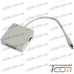 Купить Переходник штекер mini Display Por t- Digi-Port (HDMI, DVI, Display Port), Tcom по выгодной цене
