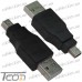 Цена от 19.41 грн. на Переходник штекер USB A - штекер mini USB 5pin, Tcom