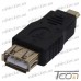 Купить Переходник гнездо USB A - штекер micro USB, Tcom по выгодной цене