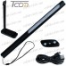 Настольная LED лампа, разборная, переносная, чёрная, MagicLamp рис 6