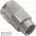 Штекер UHF (RG-8), накрутка, под кабель, медь рис 6