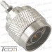 Штекер N-J (RG-316) Dosin, с окошком под пайку, обжимной, под кабель, медь рис 4