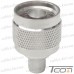 Штекер N (RG-6/5B-FB), обжимной, под кабель, латунь рис 7