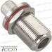 Купить Гнездо N (RG-8) Dosin, обжимное, под кабель, медь по выгодной цене