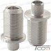 Гнездо N (RG-8) Dosin, обжимное, под кабель, медь рис 4