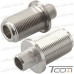 Гнездо N (RG-8) Dosin, обжимное, под кабель, медь рис 5