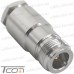 Гнездо N (RG-8) Dosin, под кабель, медь рис 5