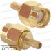 Купить Штекер RP-SMA (реверсный), обжимной под кабель RG-174, латунь по выгодной цене