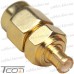 Цена от 40.50 грн. на Переходник штекер SMA - штекер MCX, латунь, gold