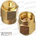 Цена от 45.00 грн. на Переходник UFL/IPEX в SMA, латунь, gold
