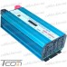 Купить Инвертор с чистой синусоидой 24V в 220V HPA-2000C с зарядкой 20А + LCD дисплей по выгодной цене