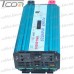 Инвертор с чистой синусоидой 24V в 220V HPA-2000C с зарядкой 20А + LCD дисплей рис 5
