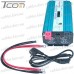 Инвертор с чистой синусоидой 24V в 220V HPA-2000C с зарядкой 20А + LCD дисплей рис 8