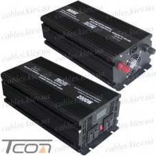 Инвертор с чистой синусоидой 12V в 220V ProFix 2000W (макс.4000W) с зарядкой + UPS, LCD дисплей