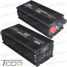 Инвертор с чистой синусоидой 12V в 220V ProFix 3000W (макс.6000W) с зарядкой + UPS, LCD дисплей