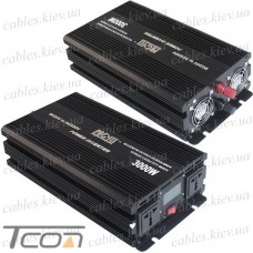Инвертор 24V в 220V ProFix 3000W (макс.6000W) + LCD, без зарядки