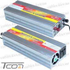 Инвертор 12V в 220V SUA-2000C с зарядкой 20А + USB
