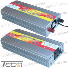 Инвертор 12V в 220V SUA-3000C с зарядкой 20А + USB