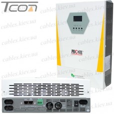 Инвертор гибридный ProFix 24V, 3,6KW (макс.7,2KW) с солнечным контроллером MPPT 100A