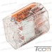 Клемма WAGO 221-412 прозрачная с рычагами на 2 провода, 450В, 32A, 0.2-4 мм²  (AWG 24-12) рис 7