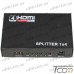 Цена от 469.88 грн. на Сплитер HDMI 1x4, металлический корпус, DC-5V