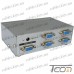 Цена от 447.50 грн. на Сплиттер VGA на 4 порта (1 гнездо VGA - 4 гнездо VGA), металл, DC-9V, 300mA (MT-2504), MT-VIKI