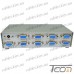 Сплиттер VGA на 8 портов (1 гнездо VGA - 8 гнезд VGA), металл, DC-9V, 5W (MT-1508), MT-VIKI рис 4
