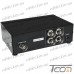 Цена от 526.50 грн. на Сплиттер BNC 4port (1 гнездо BNC - 4 гнезда BNC), DC-9V, 500mA (MT-104BC), MT-VIKI