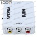 Конвертер mini VGA в AV (гнездо VGA (IN) - 3 гнезда RCA (OUT)), Tcom рис 5