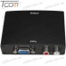 Цена от 360.80 грн. на Конвертер VGA в HDMI+ R/L (гнездо VGA - гнездо HDMI + 2 гнезда RCA) DC.-5V