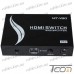 Цена от 1894.50 грн. на Свитч-сплиттер HDMI 2x2 (2 гнезда HDMI - 2 гнезда HDMI), 1.3V, с пультом, MT-VIKI