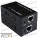 Фото, характеристики, описание Устройство (удлинитель) для передачи HDMI сигнала по одному кабелю витая пара СAT.5E до 60 метров, Tcom