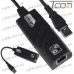 Купить Переходник-адаптор ETHERNET USB 3.0 (штекер USB - гнездо 8P8C), Tcom по выгодной цене