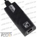 Фото, характеристики, описание Переходник-адаптор ETHERNET USB 3.0 (штекер USB - гнездо 8P8C), Tcom