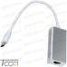 Купить Адаптор ETHERNET USB type C 3.1 (штекер USB C - гнездо 8Р8С), Tcom по выгодной цене