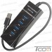 Цена от 180.00 грн. на USB HUB на 4 порта USB 3.0, с подсветкой, пассивный (в блистере)