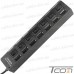 Купить USB HUB на 7 портов USB 2.0, с выключателями и подсветкой, активный по выгодной цене