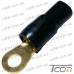 Фото, характеристики, описание Клемма автомобильная тип"О", Gold, 0GA, Ring 8мм, Tcom