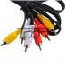 Купить Шнур соединительный 3RCA x 3RCA, 1,2метра, Tcom по выгодной цене