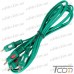 Купить Шнур соединительный 2RCA х 2RCA, 1,5метра, зелёный, Tcom по выгодной цене