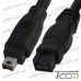 Купить Шнур Firewire IEEE 1394B штекер 4р - штекер 9р, диам.-4мм, 1,5м, чёрный, Tcom по выгодной цене