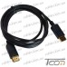 Купить Шнур штекер Display Port - штекер Display Port, 2м, чёрный, Tcom по выгодной цене