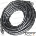 Купить Патчкорд RJ-45 (штекер 8Р8С - штекер 8Р8С), UTP CAT-6E, 10метров, чёрный по выгодной цене
