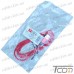 Шнур компьютерный штекер USB А - штекер miсro USB (Samsung), сетка, 1м, красный, Tcom рис 6