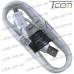 Купить Шнур компьютерный штекер USB А - штекер miсro USB (Samsung), 1,5м, белый, Tcom по выгодной цене